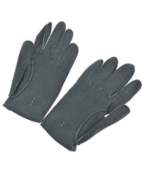 MAZZOLENI（マッツォレーニ）手袋 グレー サイズ:- メンズ/2200662851059
