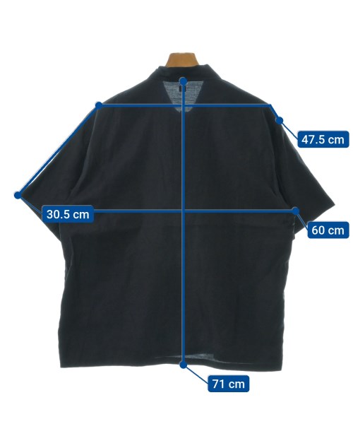 Ets MATERIAUX（マテリオ）カジュアルシャツ 紺 サイズ:2(M位) メンズ/2200535413186