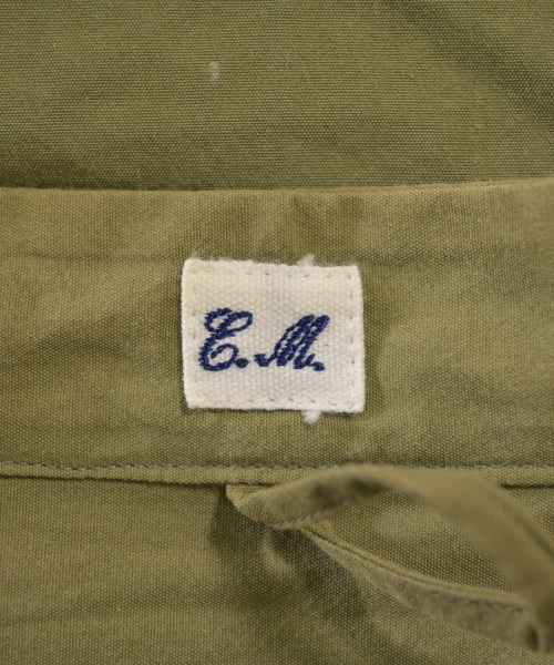 Ets MATERIAUX（マテリオ）カジュアルシャツ カーキ サイズ:3(L位) メンズ/2200632196142