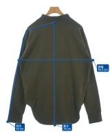 Ets MATERIAUX（マテリオ）スウェット カーキ サイズ:3(L位) メンズ/2200688669058