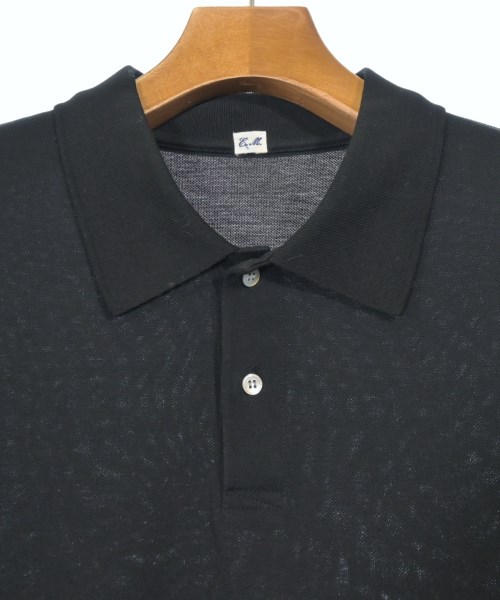 Ets MATERIAUX（マテリオ）ポロシャツ 黒 サイズ:2(M位) メンズ/2200654788035