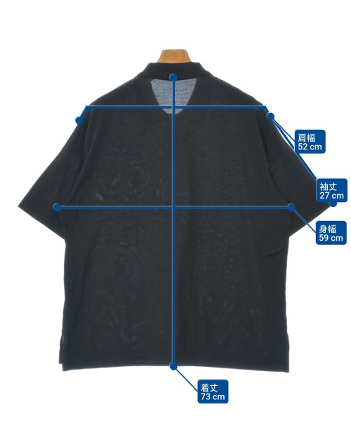 Ets MATERIAUX（マテリオ）ポロシャツ 黒 サイズ:2(M位) メンズ/2200654788035