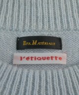 Ets MATERIAUX（マテリオ）ニット・セーター 青 サイズ:M メンズ/2200652950038