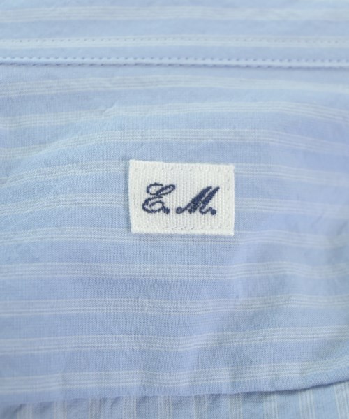 Ets MATERIAUX（マテリオ）カジュアルシャツ 青 サイズ:2(M位) メンズ/2200732444044