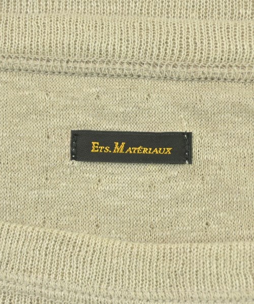 Ets MATERIAUX（マテリオ）ニット・セーター ベージュ サイズ:M メンズ/2200725840037