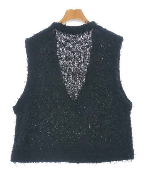 huitieme nid（ユイティームニ）ベスト/ノースリーブ 黒 サイズ:-(M位) レディース/2200621843057