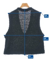 huitieme nid（ユイティームニ）ベスト/ノースリーブ 黒 サイズ:-(M位) レディース/2200621843057