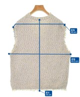 huitieme nid（ユイティームニ）ベスト ベージュ サイズ:-(M位) レディース/2200617864158