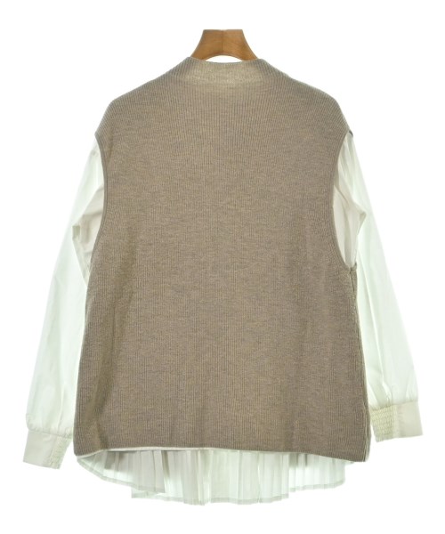 huitieme nid(ユイティームニ)ブラウス 白 サイズ:F/2200643059016