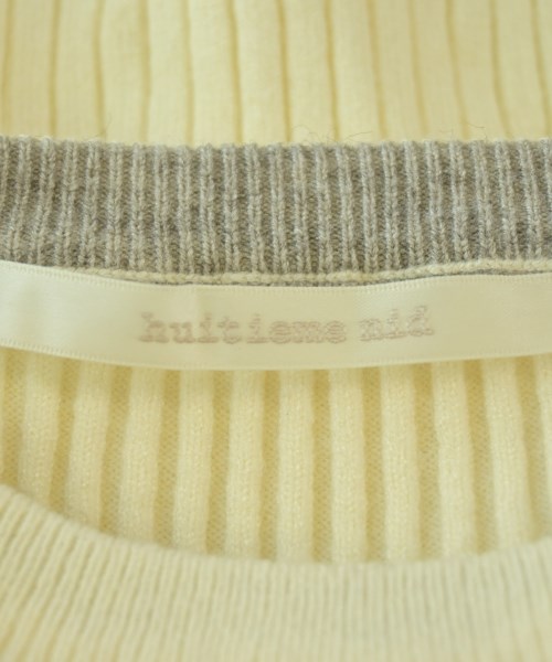 huitieme nid（ユイティームニ）ニット・セーター 白 サイズ:-(XS位) レディース/2200701236250