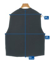 huitieme nid（ユイティームニ）ベスト 黒 サイズ:F レディース/2200662086109