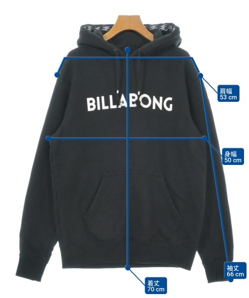 BILLABONG（ビラボン）パーカー 黒 サイズ:L メンズ/2200697820044