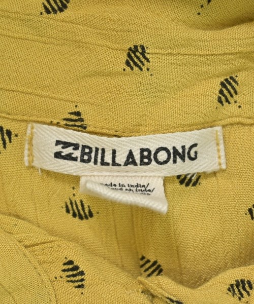 BILLABONG（ビラボン）カジュアルシャツ 黄 サイズ:S レディース/2200666973016