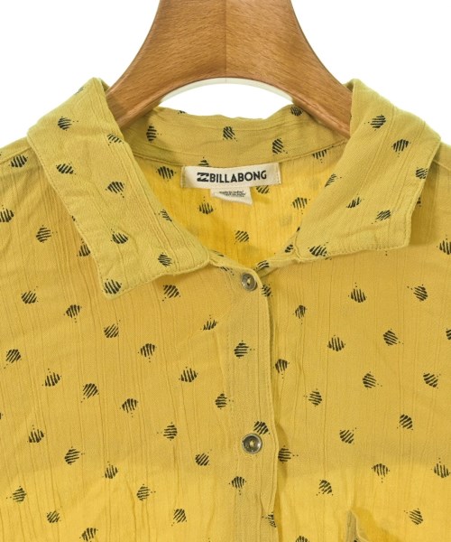 BILLABONG（ビラボン）カジュアルシャツ 黄 サイズ:S レディース/2200666973016