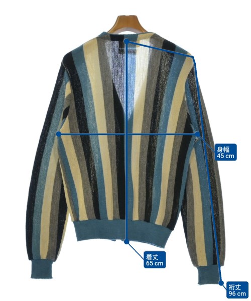 JANTZEN（ジャンセン）カーディガン 青 サイズ:M メンズ/2200630386071