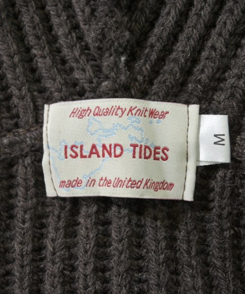 ISLAND TIDES（アイランドタイド）ニット・セーター 茶 サイズ:M レディース/2200609794029