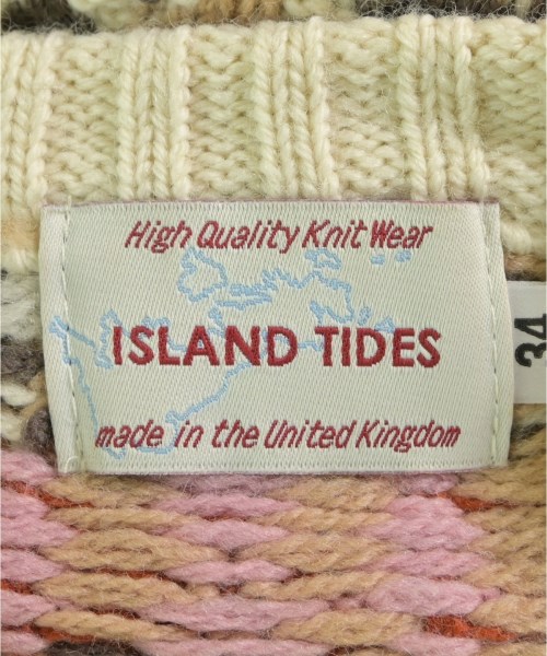 ISLAND TIDES（アイランドタイド）ニット・セーター 白 サイズ:34(XS位) レディース/2200641095085