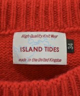 ISLAND TIDES（アイランドタイド）ニット・セーター 赤 サイズ:34(XS位) レディース/2200640514013