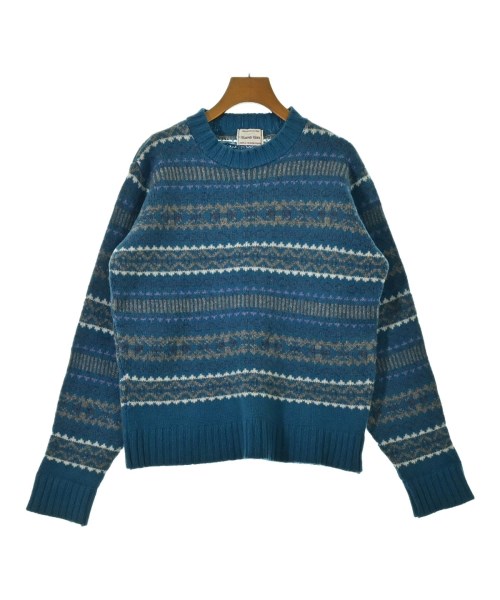 ISLAND TIDES(アイランドタイド)ニット・セーター 青 サイズ:4(XL位)/2200648255017