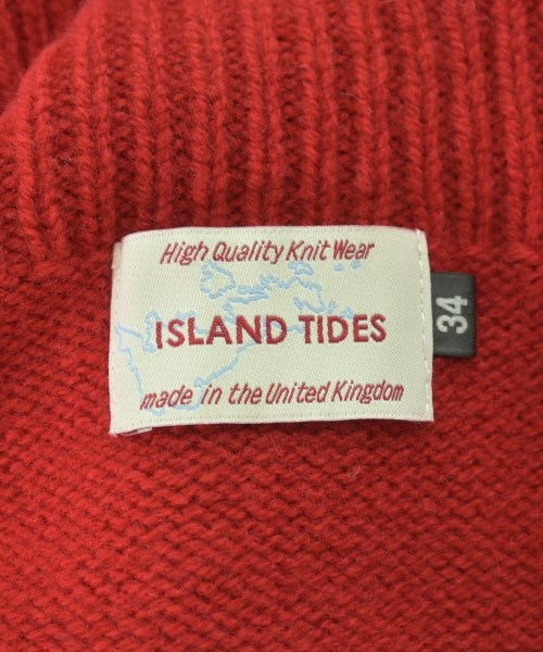 ISLAND TIDES（アイランドタイド）ニット・セーター 赤 サイズ:34(XS位) レディース/2200707695020