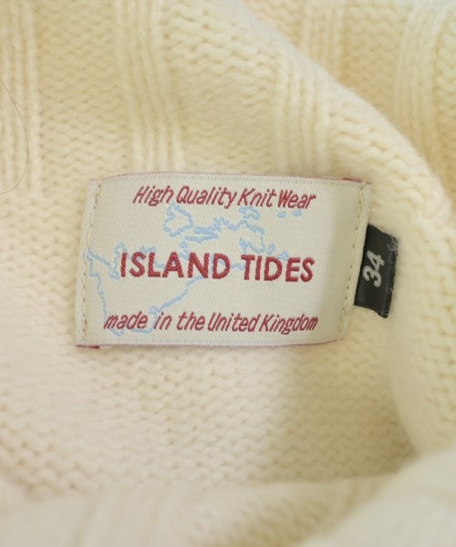 ISLAND TIDES（アイランドタイド）ニット・セーター 白 サイズ:34(XS位) レディース/2200674998094