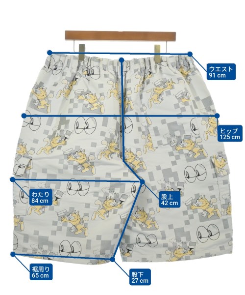 bodysong.（ボディソング）ショートパンツ 白 サイズ:M メンズ/2200612437036