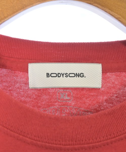 bodysong.（ボディソング）Tシャツ・カットソー 赤 サイズ:XL メンズ/2200681995154