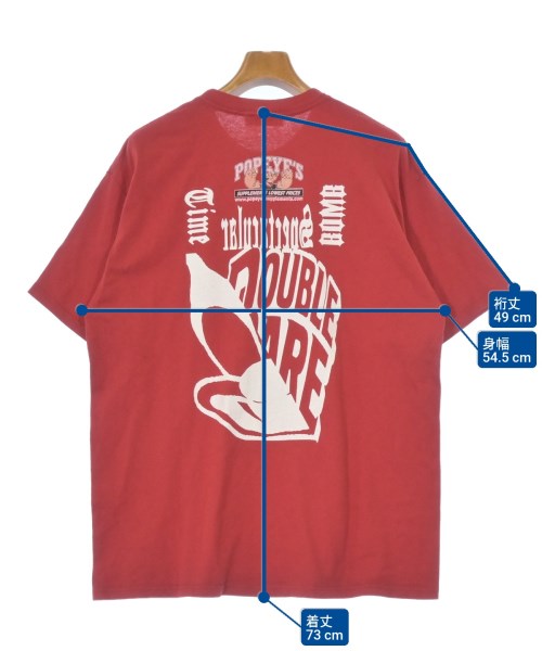 bodysong.（ボディソング）Tシャツ・カットソー 赤 サイズ:XL メンズ/2200681995154