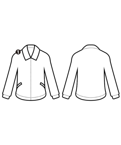 E-LJ（エンツォレザージュエルス）ライダース グレー サイズ:40(M位) レディース/2200652988116