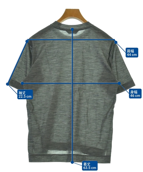 MIZUNO（ミズノ）Tシャツ・カットソー グレー サイズ:S メンズ/2200608766126
