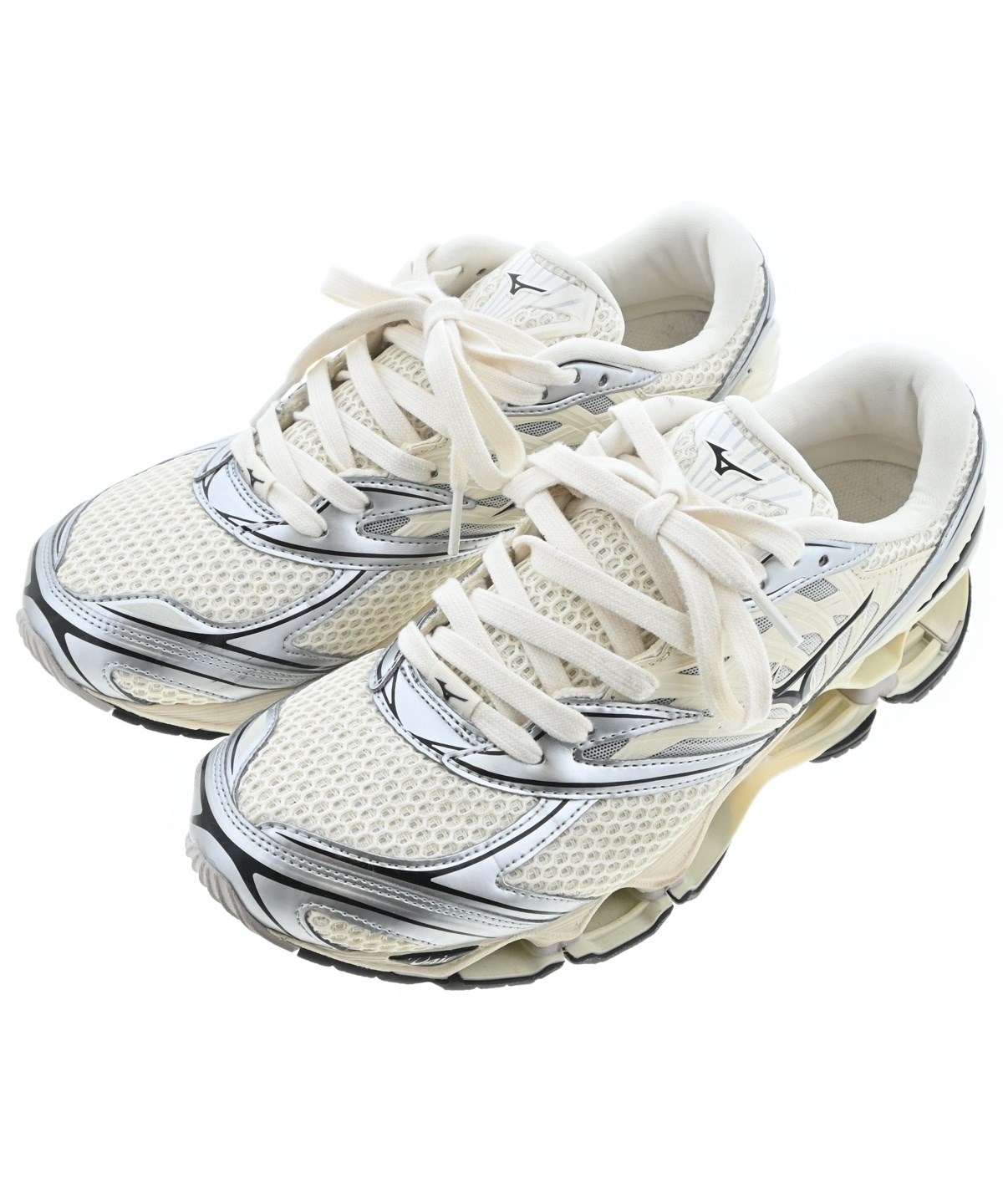 MIZUNO ミズノ スニーカー 27cm 白 【古着】【中古】【送料無料】 MIZUNO（ミズノ）スニーカー 白 サイズ:27.5cm メンズ/2200694223015