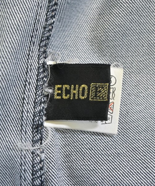 ECHO（エコ）デニムジャケット 紺 サイズ:L レディース/2200640191016