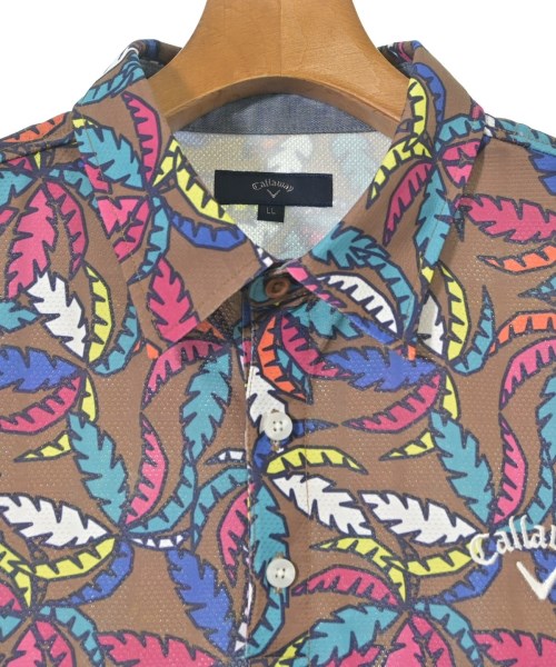 Callaway（キャロウェイ）ポロシャツ 茶 サイズ:LL(XL位) メンズ/2200618010158