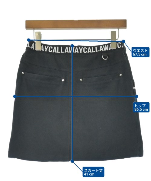 Callaway（キャロウェイ）ミニスカート 黒 サイズ:M レディース/2200617626022