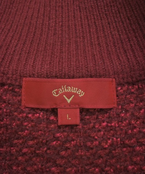 Callaway（キャロウェイ）ニット・セーター 赤 サイズ:L メンズ/2200634427114