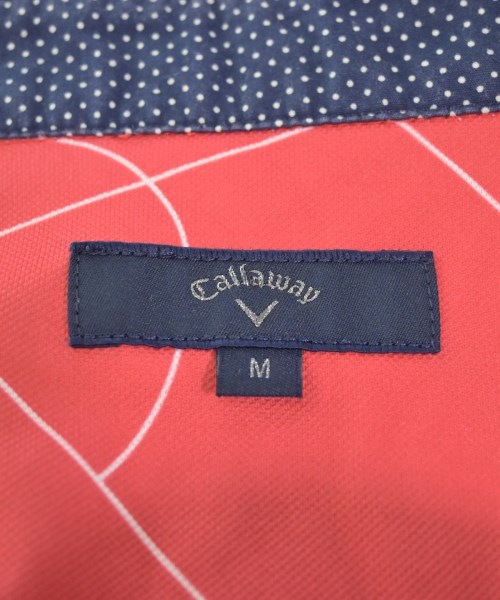 Callaway（キャロウェイ）ポロシャツ 赤 サイズ:M メンズ/2200604897145