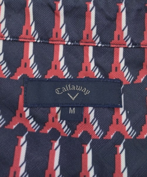Callaway（キャロウェイ）ポロシャツ 紺 サイズ:M メンズ/2200604897152