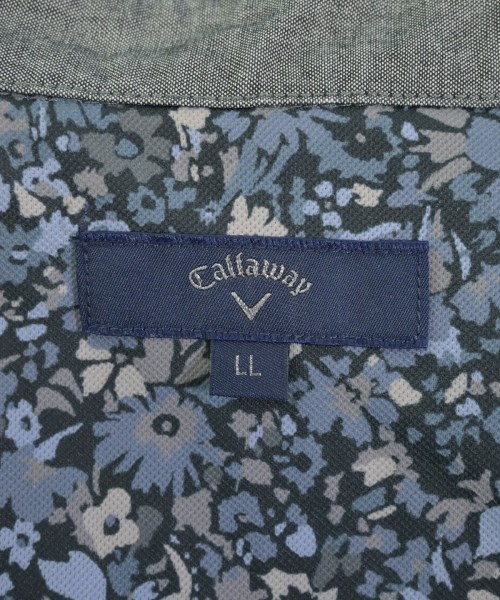 Callaway（キャロウェイ）ポロシャツ 紺 サイズ:LL(XL位) メンズ/2200677879093