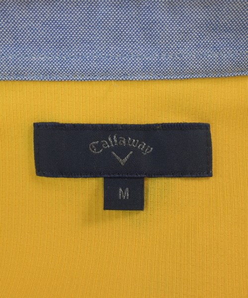 Callaway（キャロウェイ）ポロシャツ 黄 サイズ:M メンズ/2200715814109