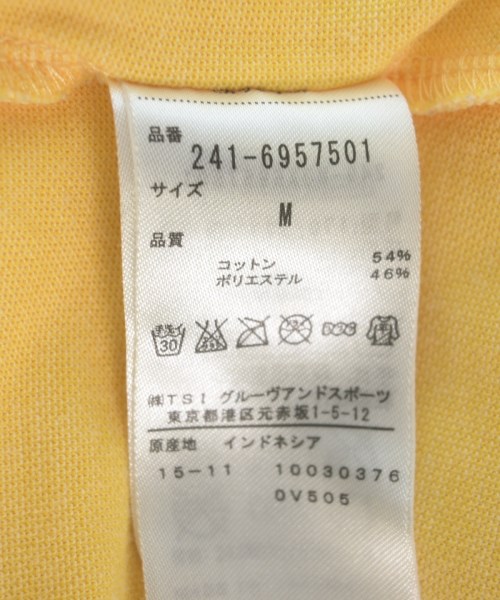 Callaway（キャロウェイ）ポロシャツ 黄 サイズ:M メンズ/2200715814123