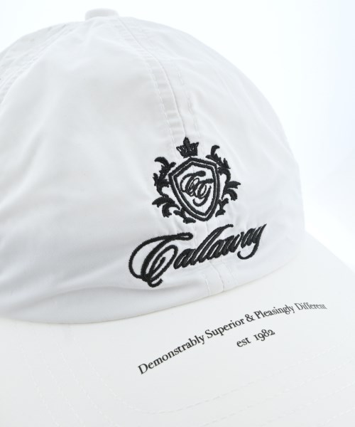 Callaway（キャロウェイ）キャップ 白 サイズ:F レディース/2200705970044