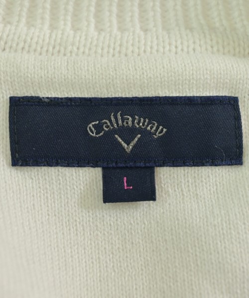 Callaway（キャロウェイ）ニット・セーター 白 サイズ:L レディース/2200725772055