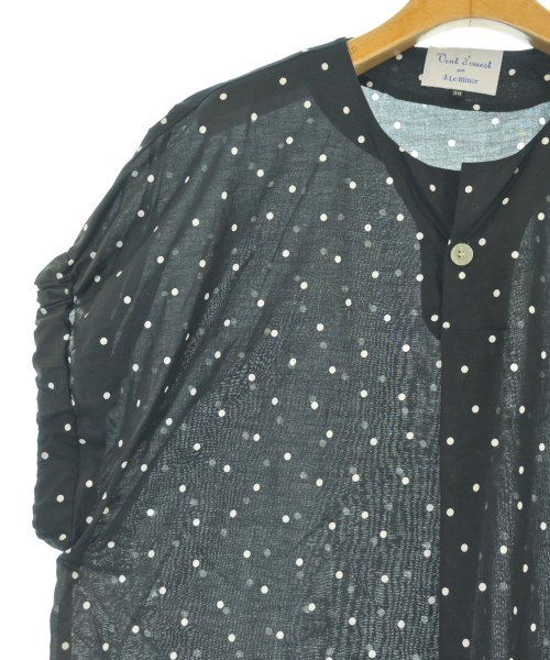 Vent d' ouest par Le minor（ヴァンドゥエストパールミノア）ブラウス 黒 サイズ:38(M位) レディース/2200657961084