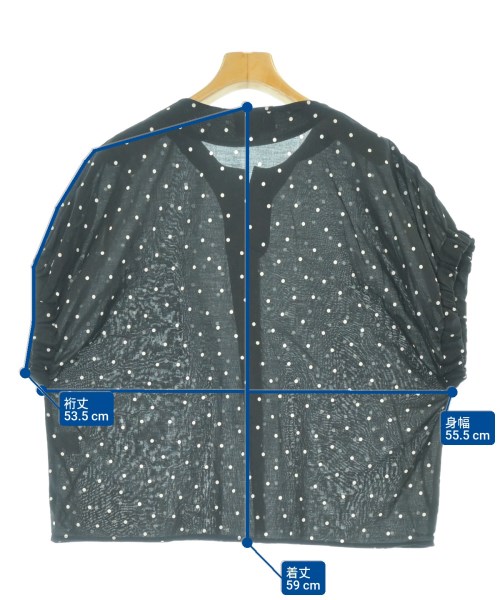 Vent d' ouest par Le minor（ヴァンドゥエストパールミノア）ブラウス 黒 サイズ:38(M位) レディース/2200657961084