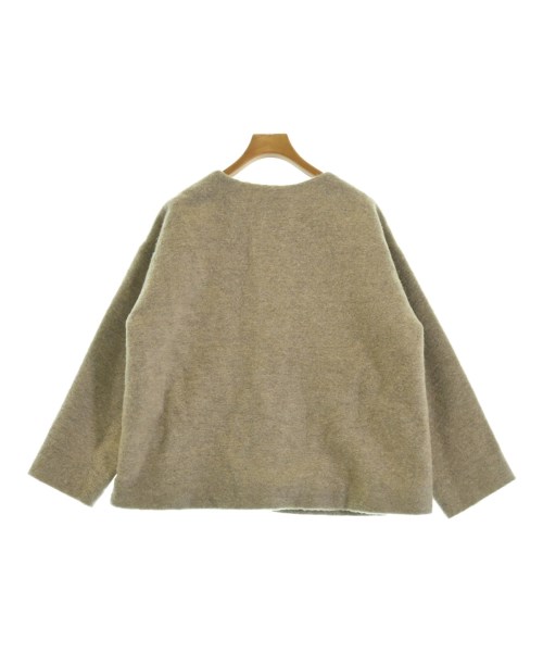 Vent d' ouest par Le minor（ヴァンドゥエストパールミノア）ノーカラージャケット ベージュ サイズ:F レディース/2200619514044