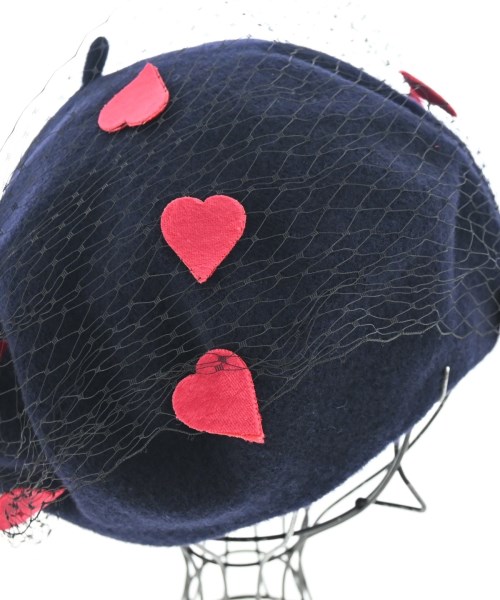 benoit missolin（ブノワミソラン）ハンチング・ベレー帽 黒 サイズ:- レディース/2200663496211