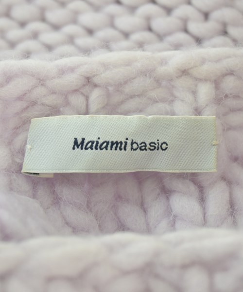 Maiami basic（マイアミベーシック）ニット・セーター 紫 サイズ:-(M位) レディース/2200720961225