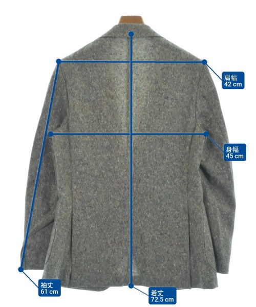 FUGATO（フガート）カジュアルジャケット グレー サイズ:38(S位) メンズ/2200647313039