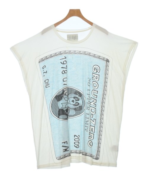 GROUND-ZERO(グラウンドゼロ)Tシャツ・カットソー 白 サイズ:XS/2200695937850
