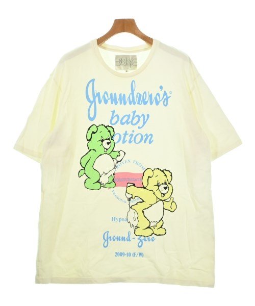 GROUND-ZERO(グラウンドゼロ)Tシャツ・カットソー 白 サイズ:M/2200702518454